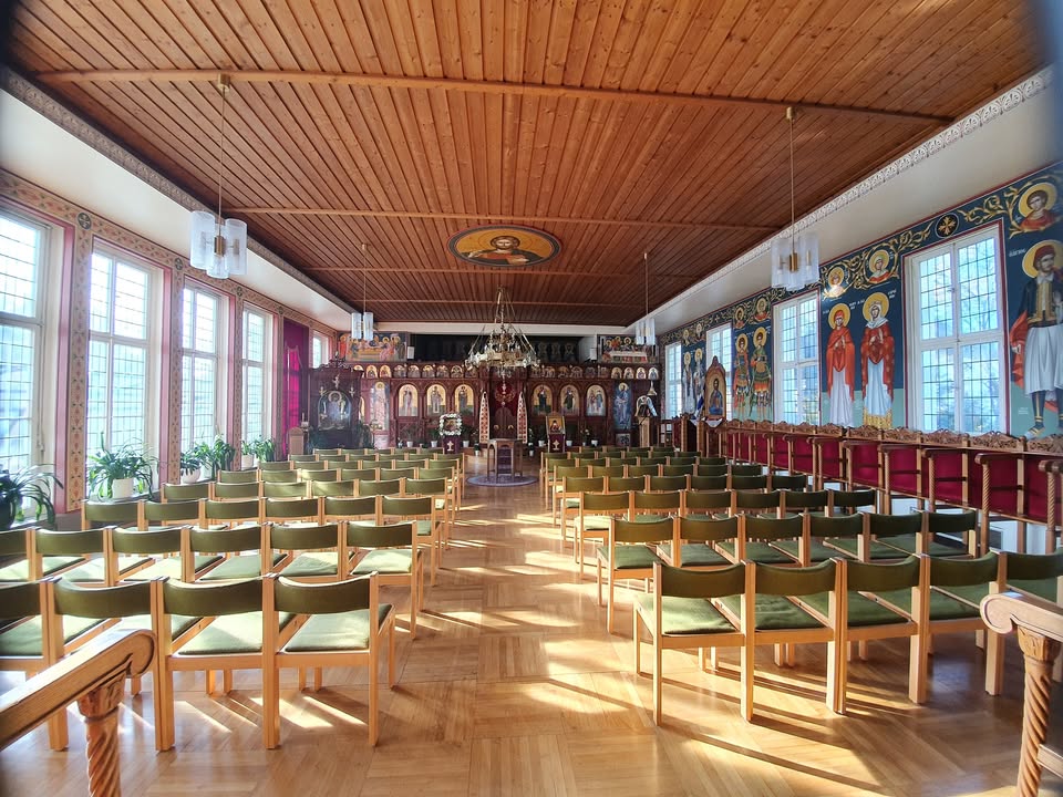 Blick in die Griechisch-Orthodoxe Kirch Hl. Therapon